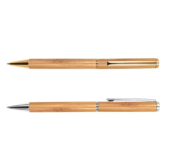 Stylos promotionnels en bambou – Image 2