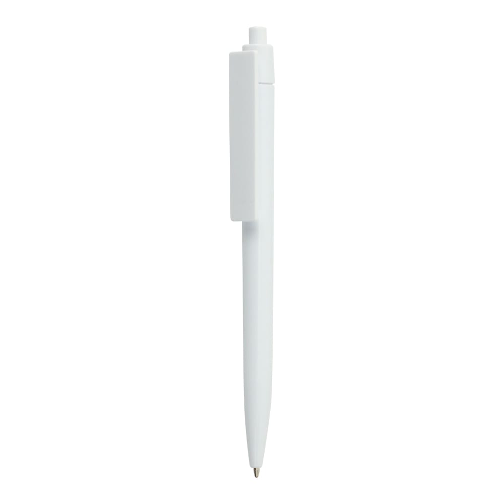 Plastic-Pen-White-PPN103-WHT-Main Stylos en plastique – Image 1