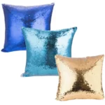 Housse de coussin Sequins Réversibles