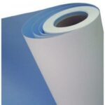 Papier dos bleu