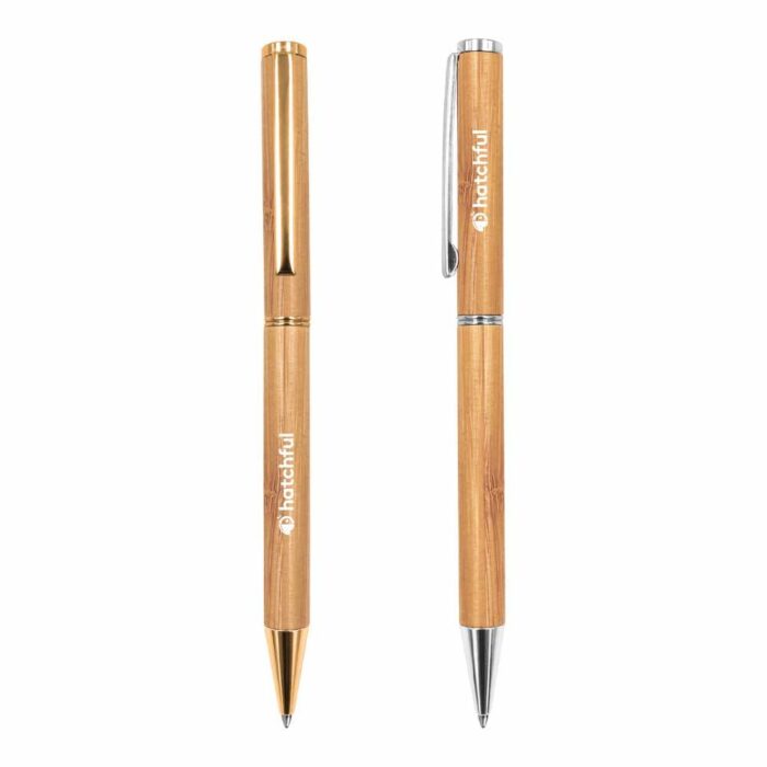 Stylos promotionnels en bambou – Image 5
